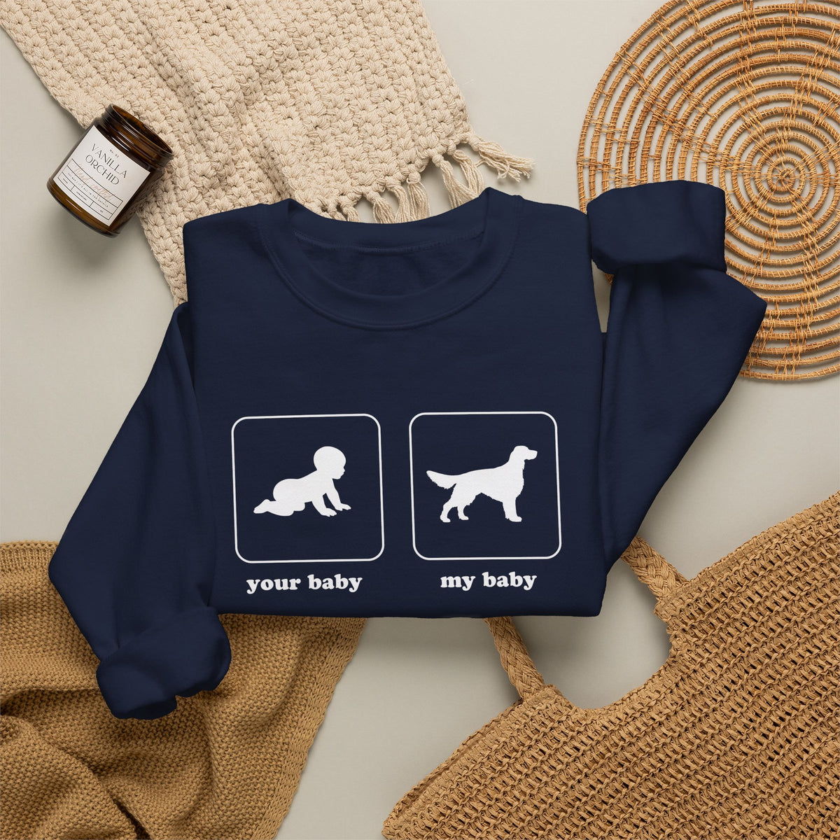 Irish Setter Baby Crewneck Sweatshirt