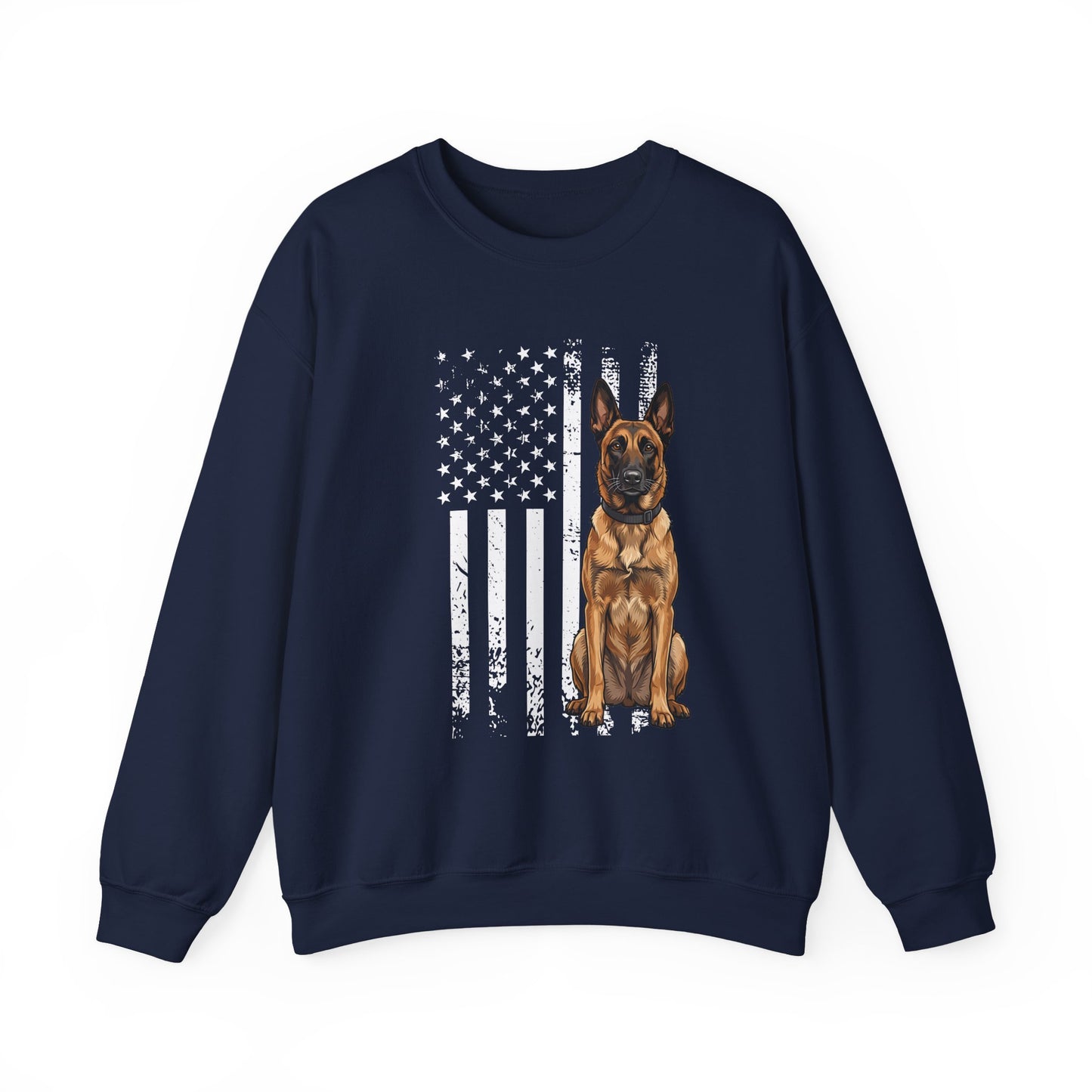 Belgian Malinois USA Crewneck Sweatshirt