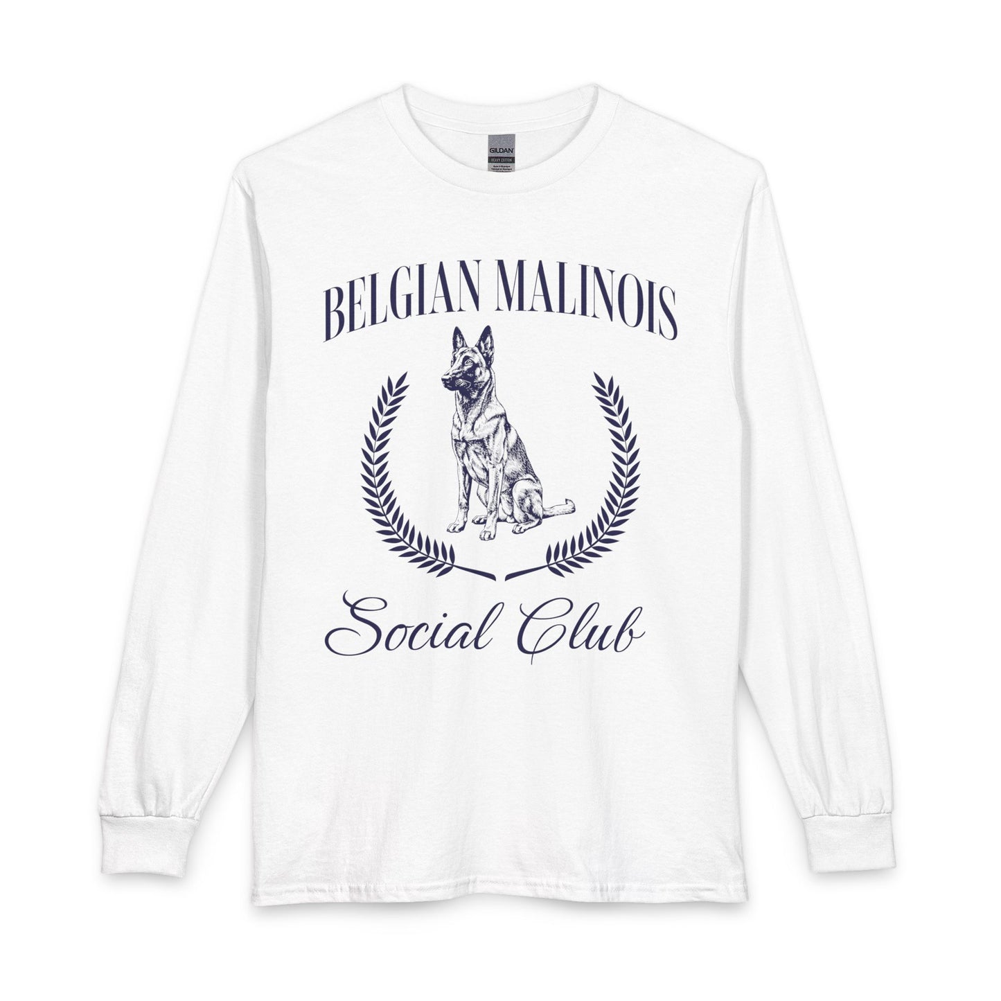 Belgian Malinois Social Club Long Sleeve