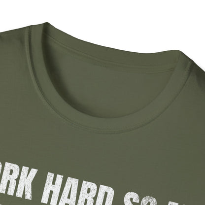 I Work Hard Labrador Tee