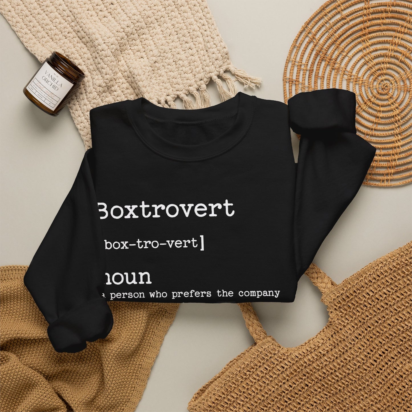 Boxer Boxtrovert Crewneck Sweatshirt