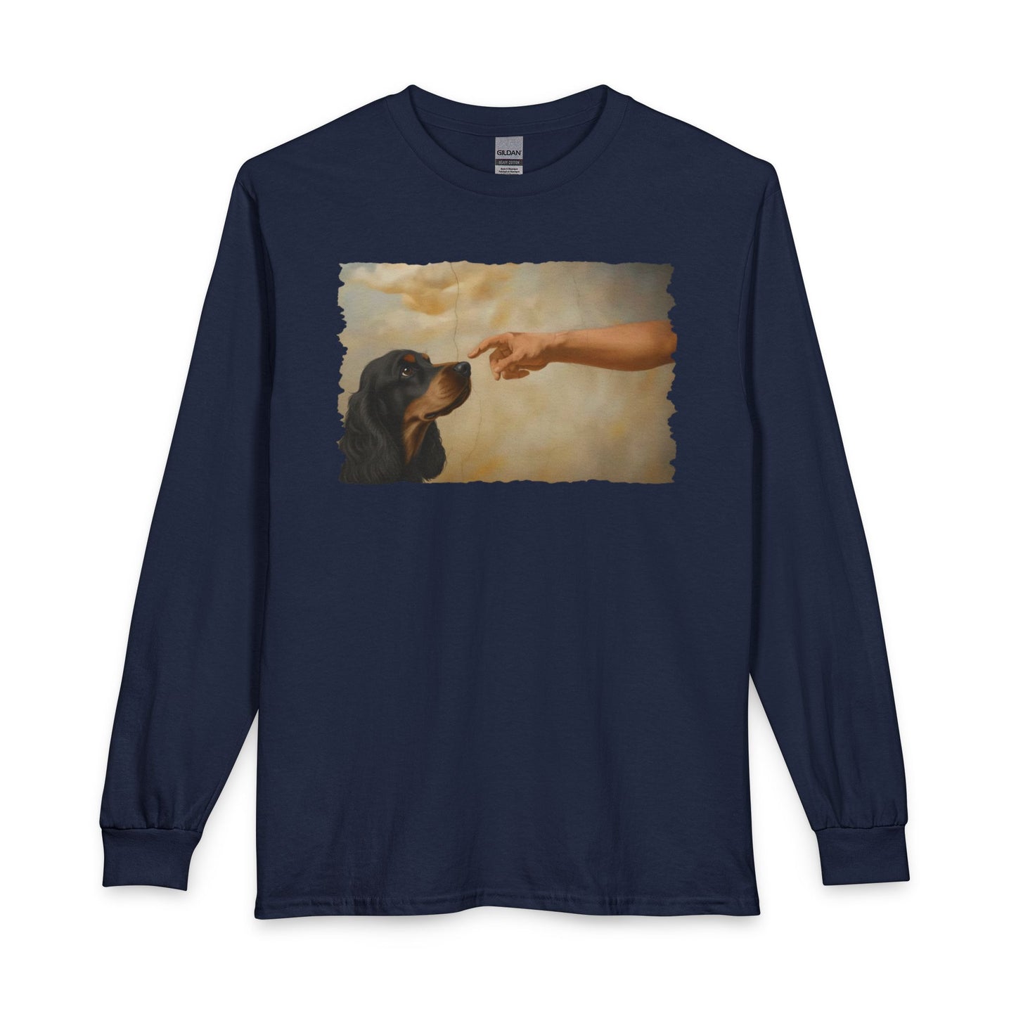 God Creates Black Tan Cocker Spaniel Long Sleeve