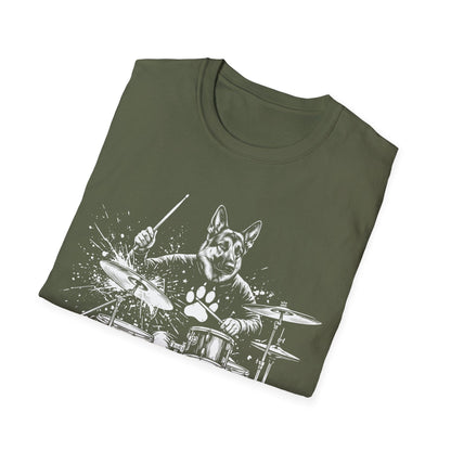 German Shepherd Drummer