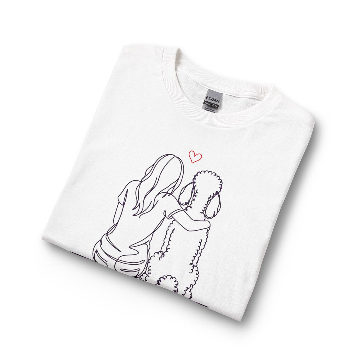 Standard Poodle Hug Long Sleeve