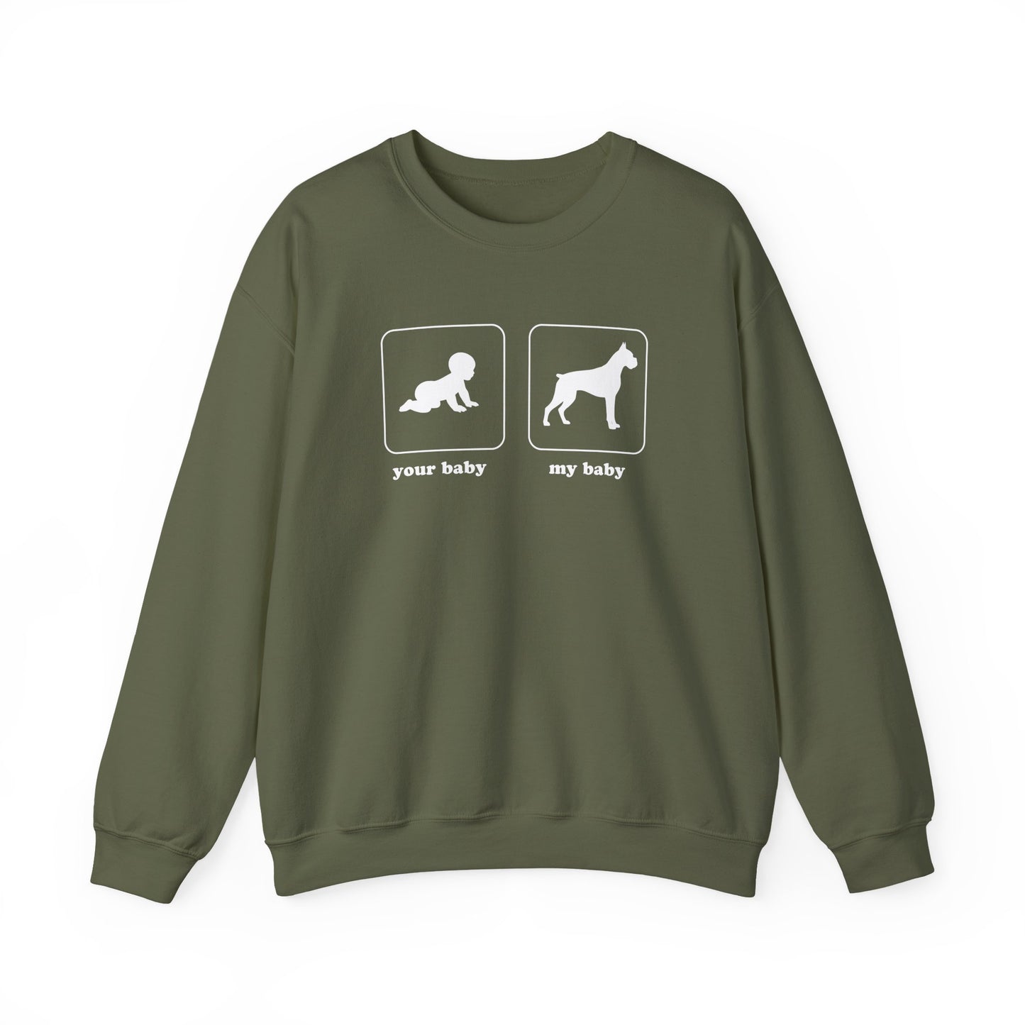 Boxer Baby Crewneck Sweatshirt