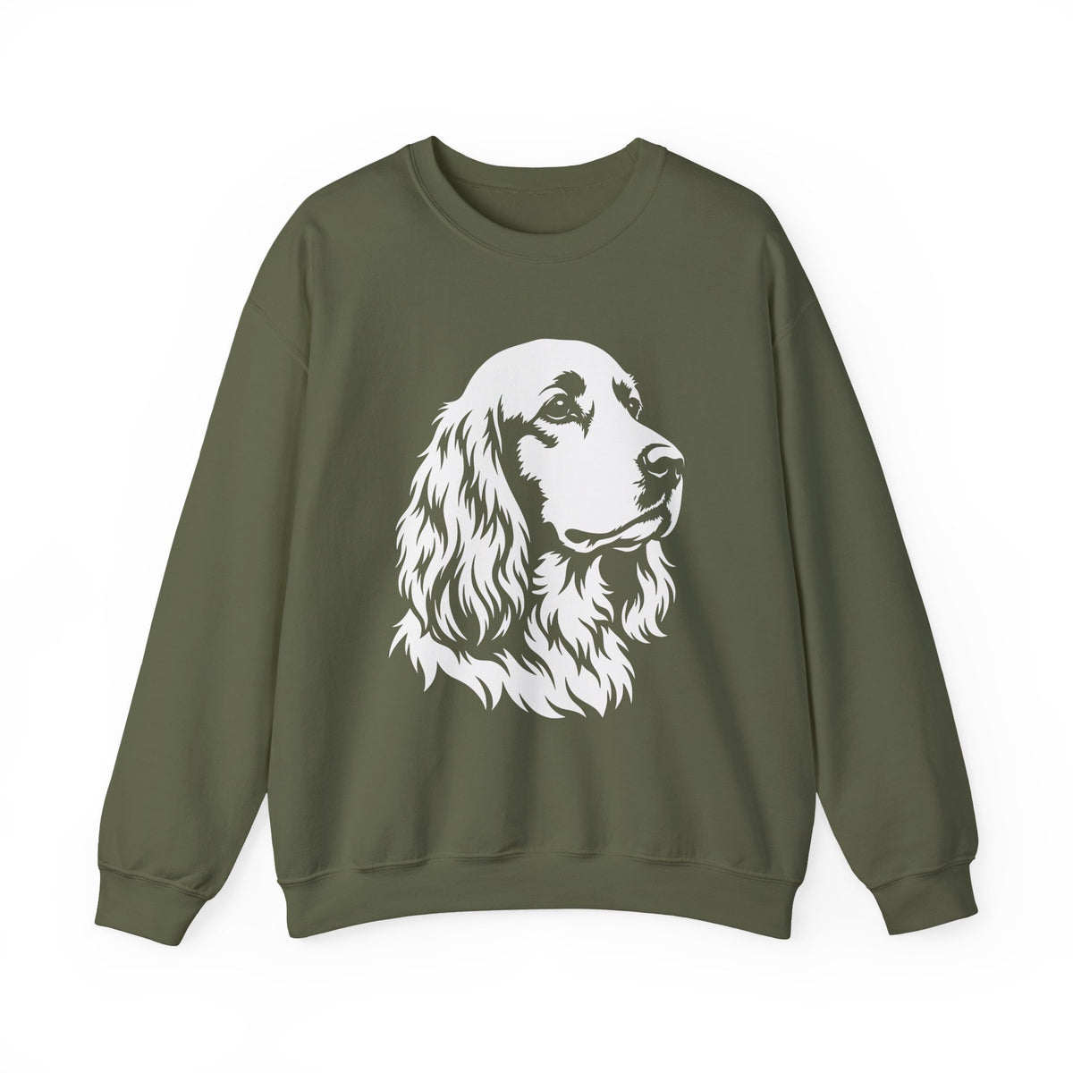 Cocker Spaniel Graphic Crewneck Sweatshirt