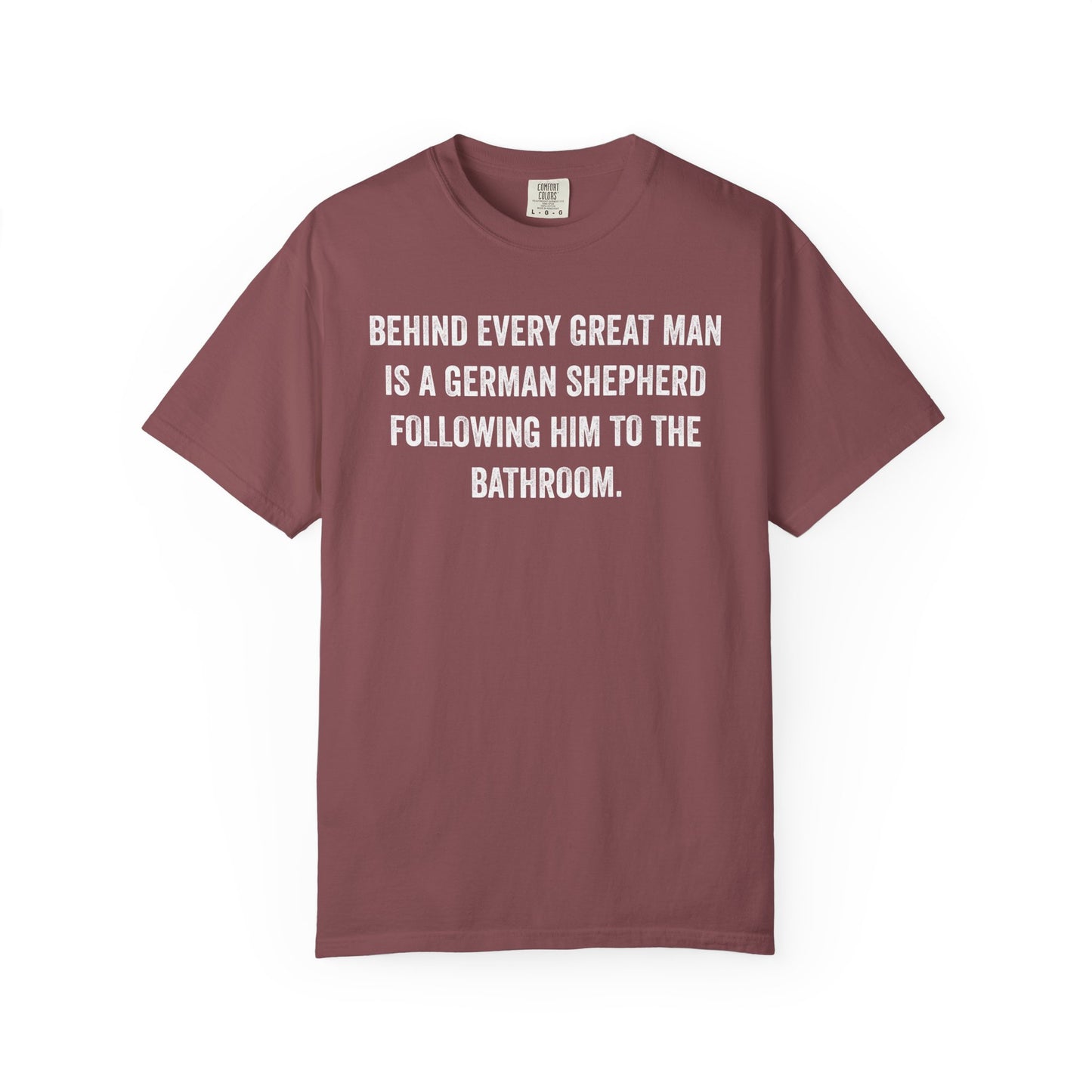 German Shepherd Dad Bathroom Premium Tee