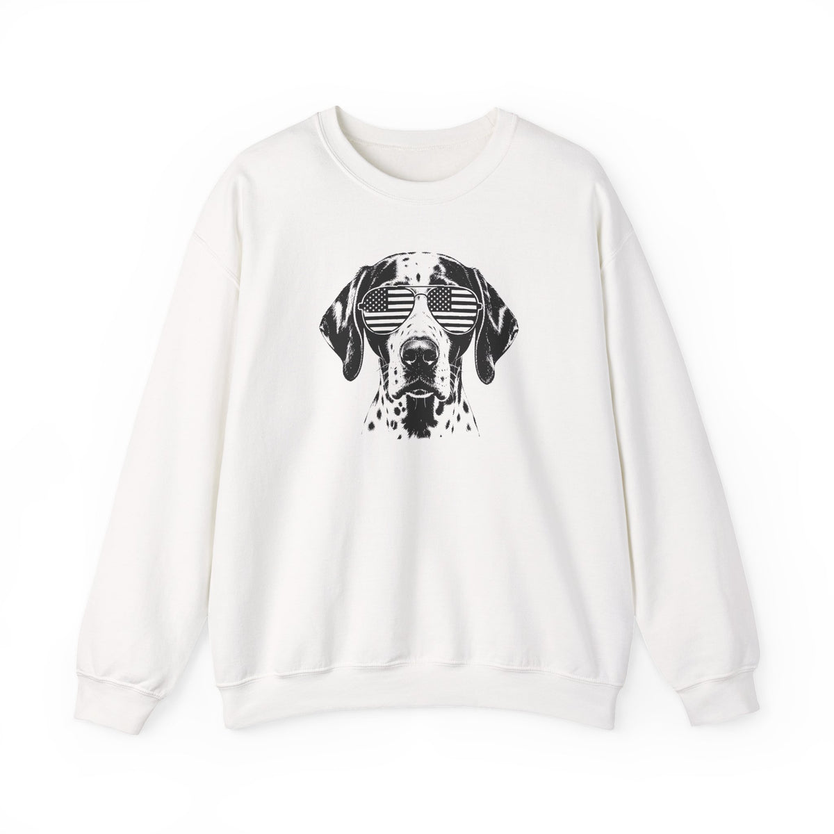 English Pointer Flag Shades Crewneck Sweatshirt