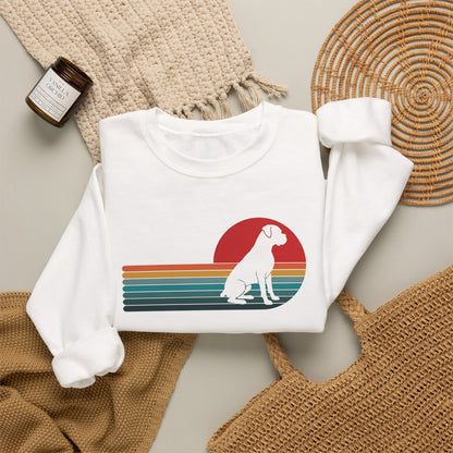 Boxer Retro Crewneck Sweatshirt