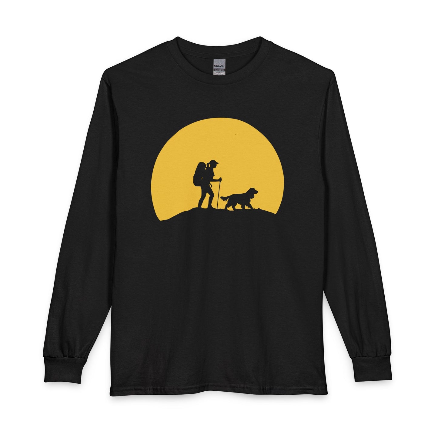Cocker Spaniel Hiking Long Sleeve