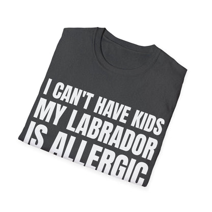 Funny Allergic Labrador Tee