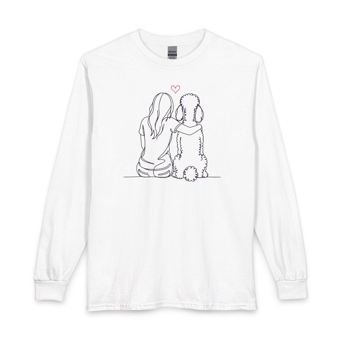 Standard Poodle Hug Long Sleeve