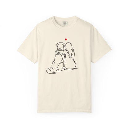 Rottweilwer and Girl Premium Tee