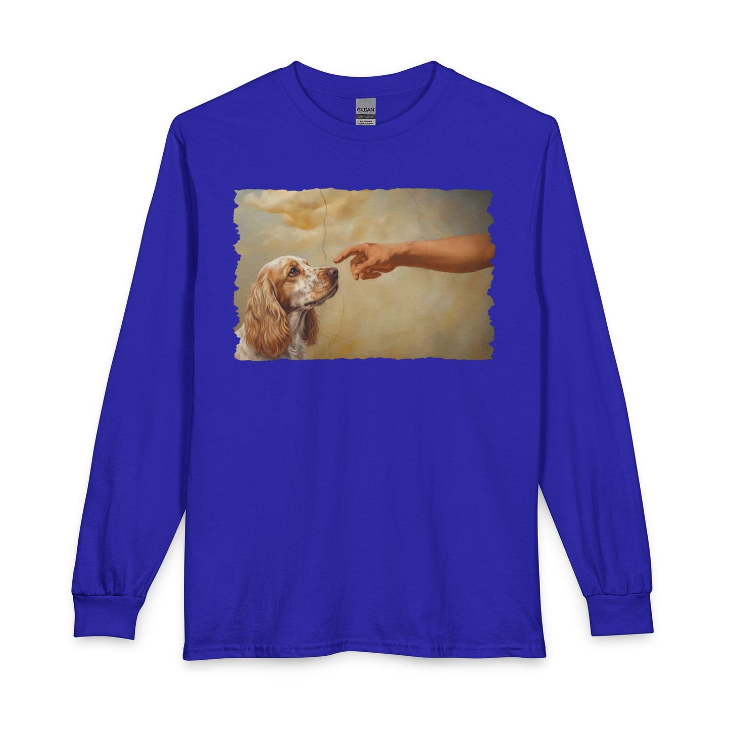 God Creates Lemon Roan Cocker Spaniel Long Sleeve