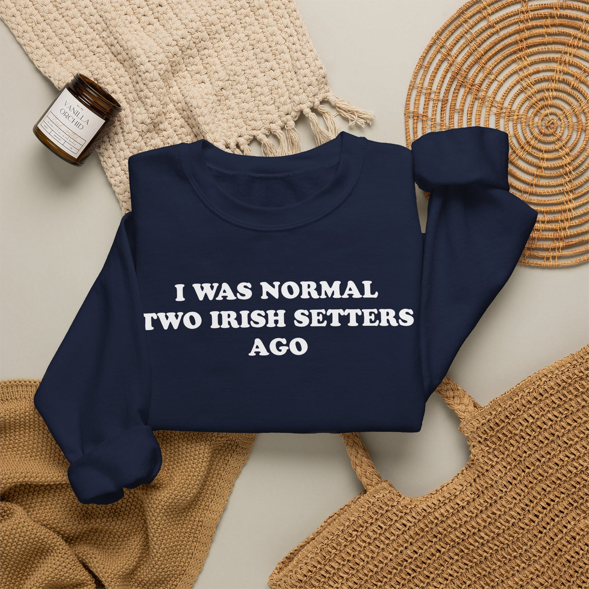 Two Irish Setters Crewneck Sweatshirt
