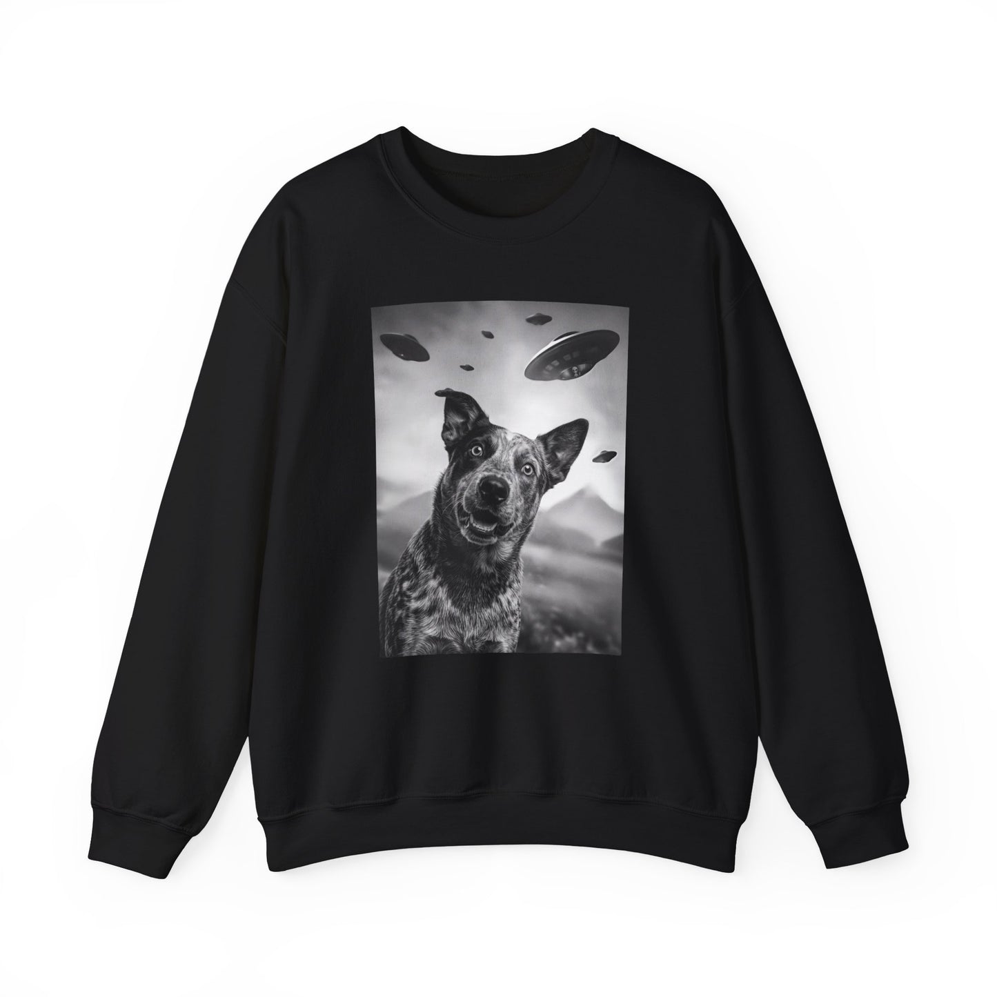 Blue Heeler UFO Crewneck Sweatshirt
