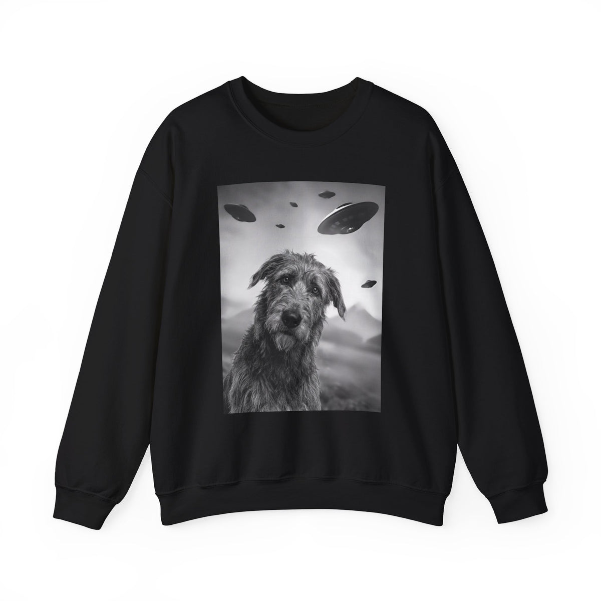 Irish Wolfhound UFO Crewneck Sweatshirt