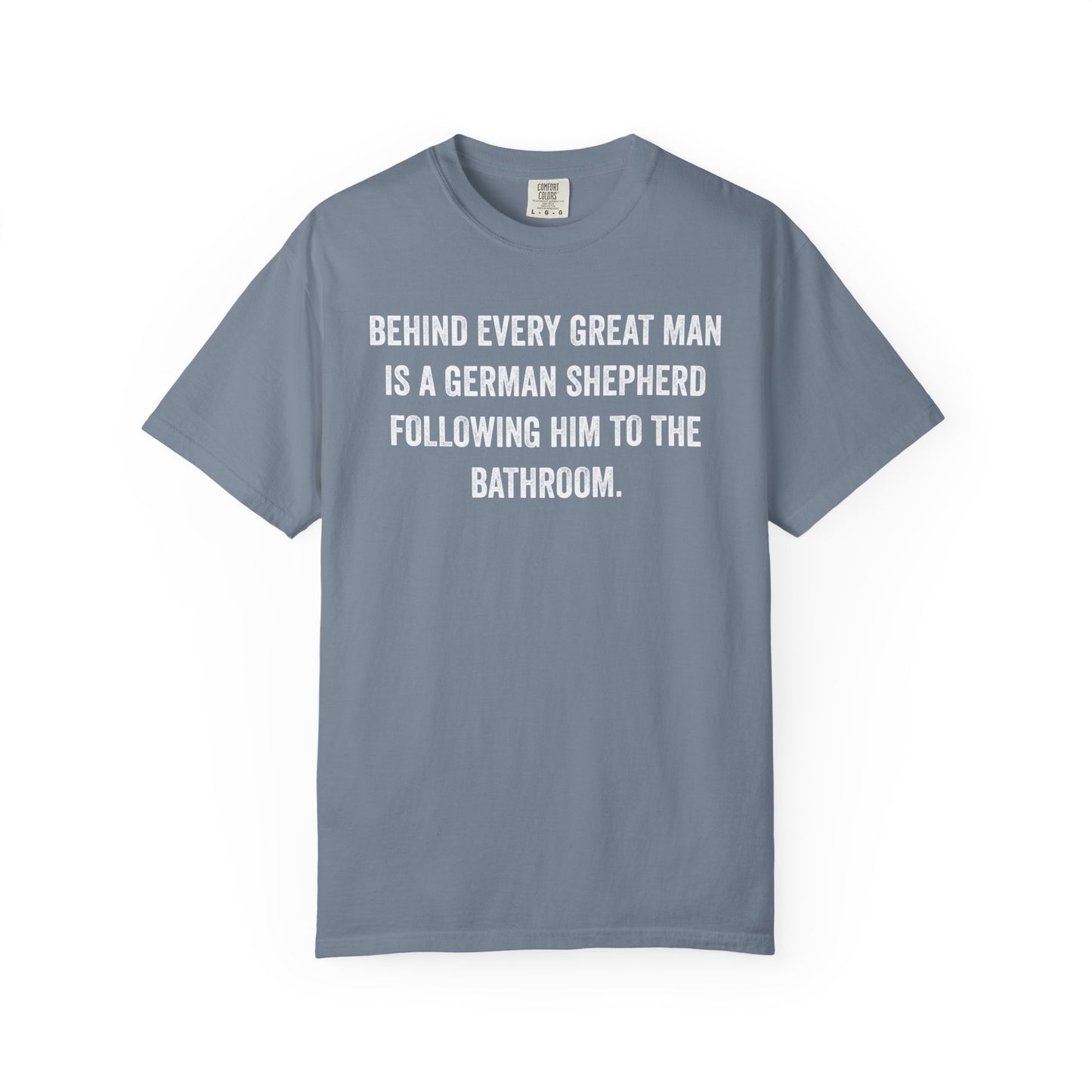 German Shepherd Dad Bathroom Premium Tee