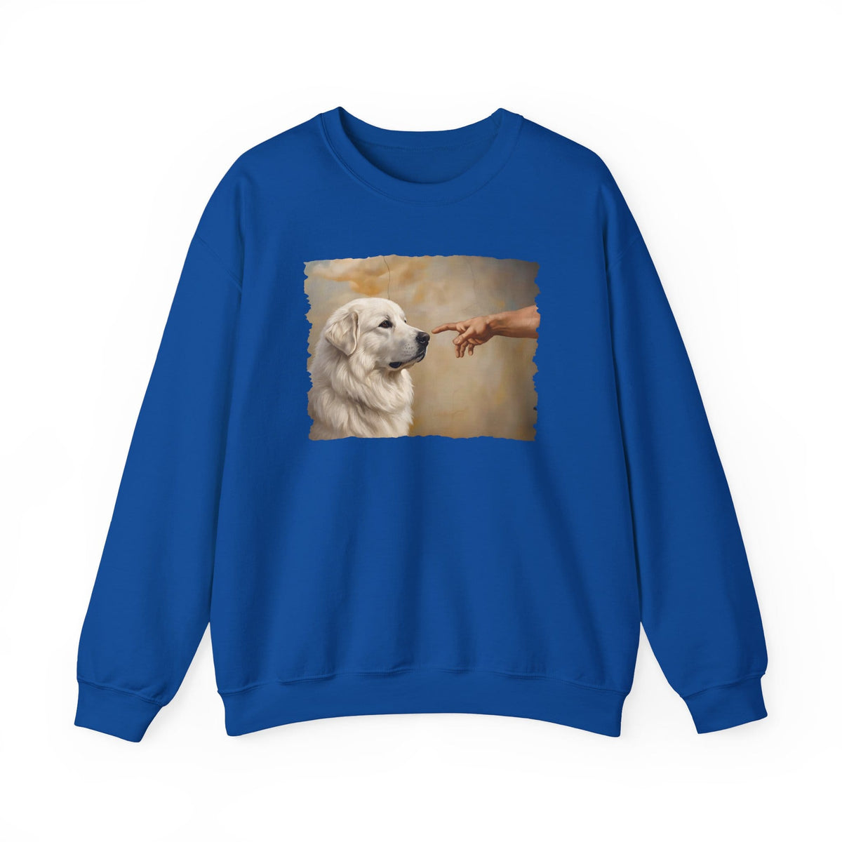 Great Pyrenees Creation Crewneck Sweatshirt