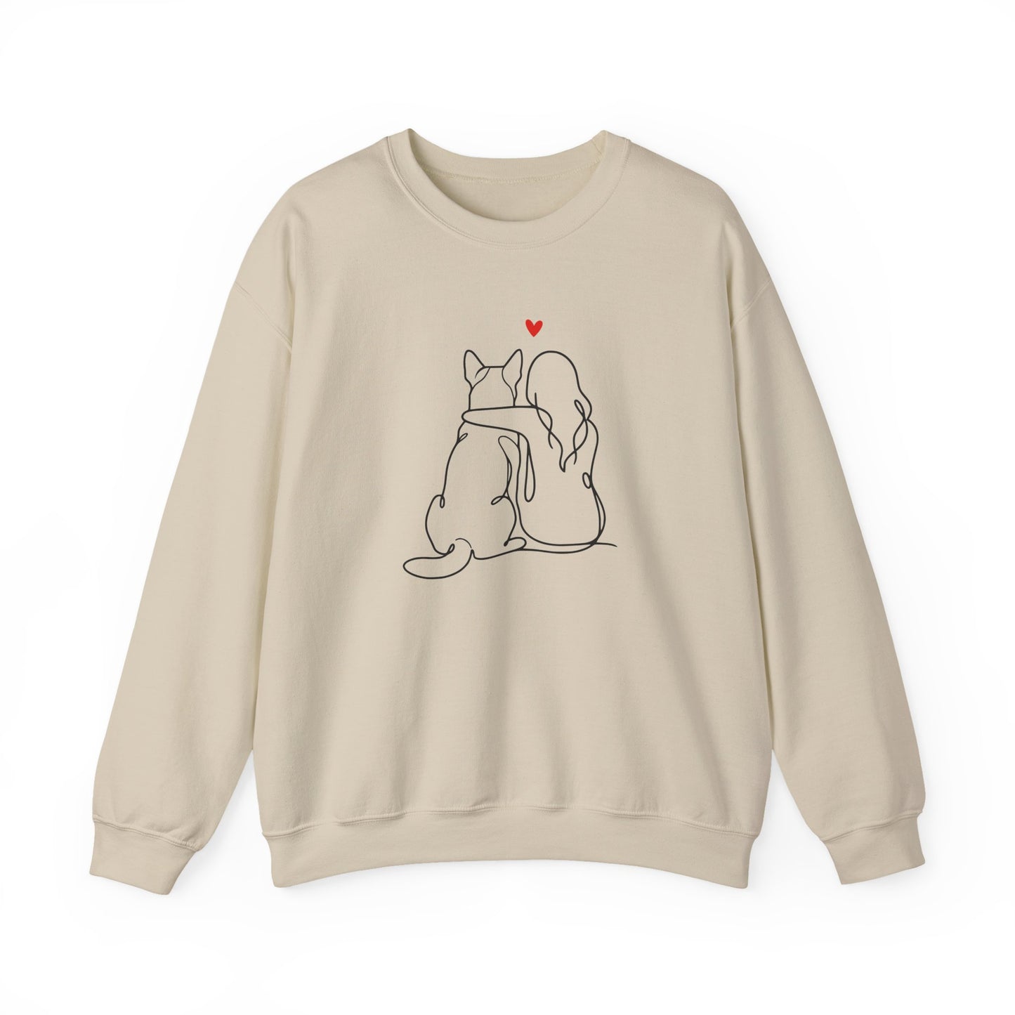 Blue Heeler Girl Crewneck Sweatshirt
