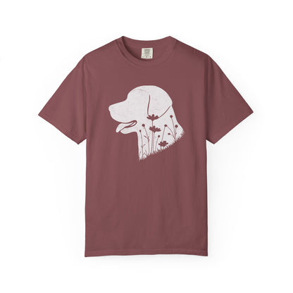 Labrador Flowers Premium Tee
