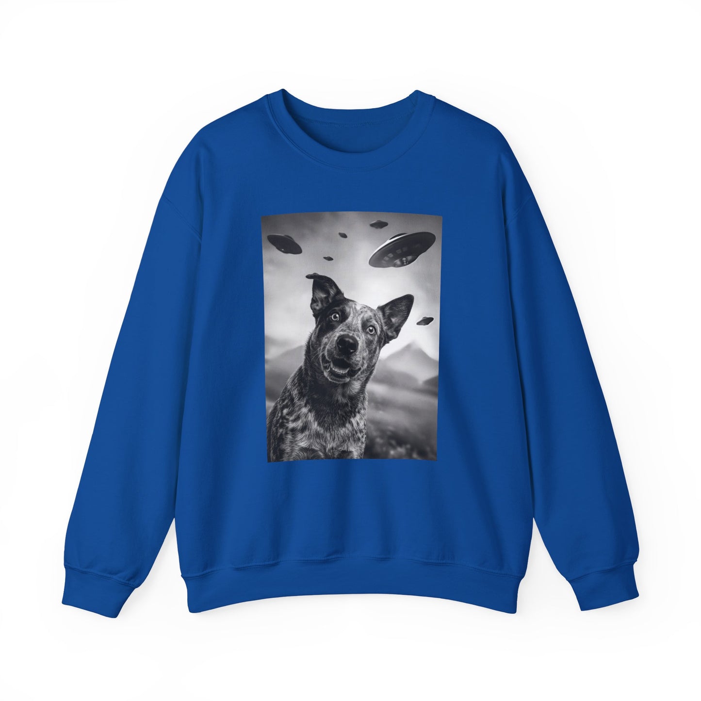 Blue Heeler UFO Crewneck Sweatshirt