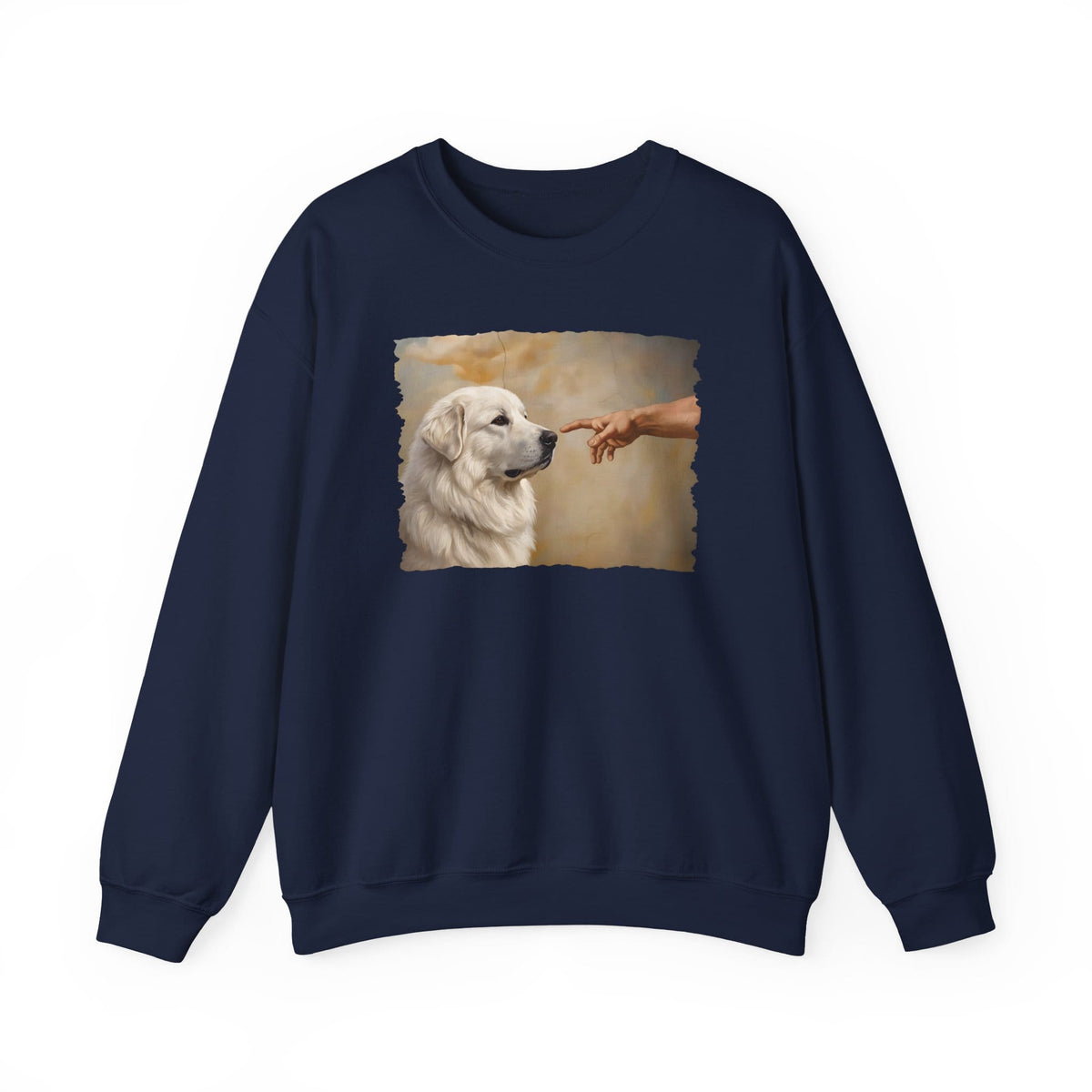 Great Pyrenees Creation Crewneck Sweatshirt