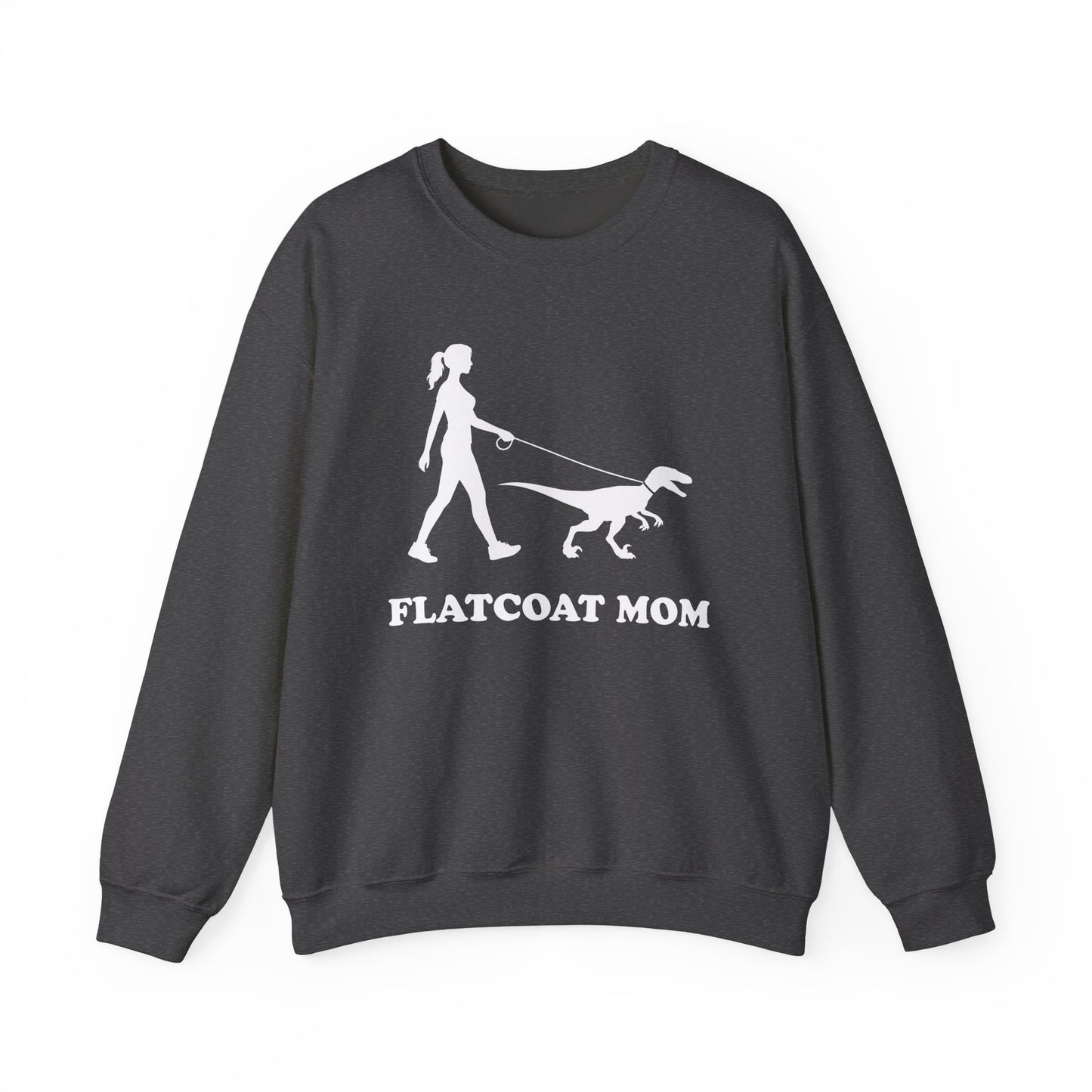 Flat-Coated Retriever Mom Crewneck Sweatshirt