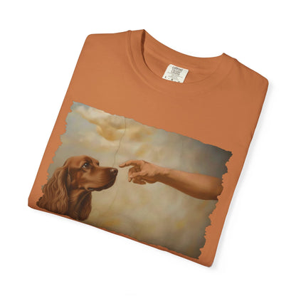 God Creates Red Cocker Spaniel Premium Tee