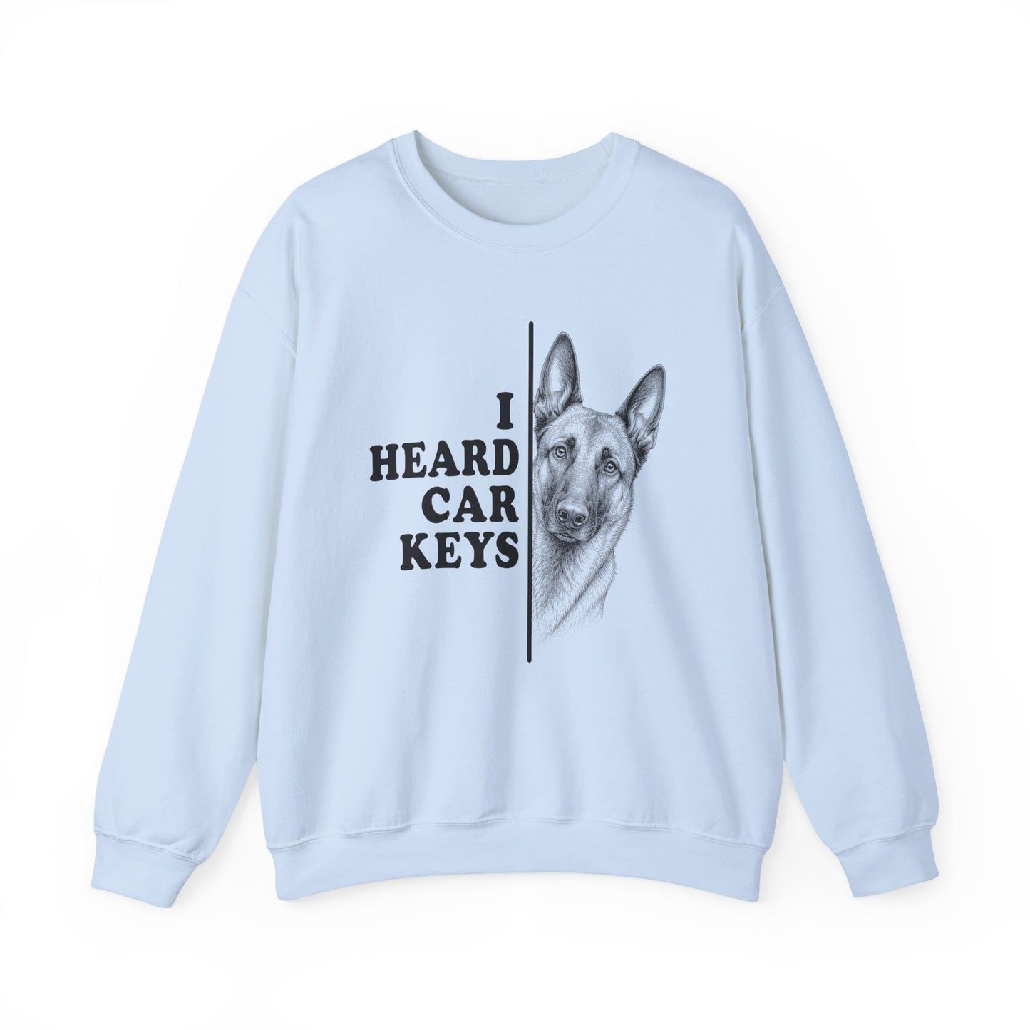 Belgian Malinois Car Keys Crewneck Sweatshirt