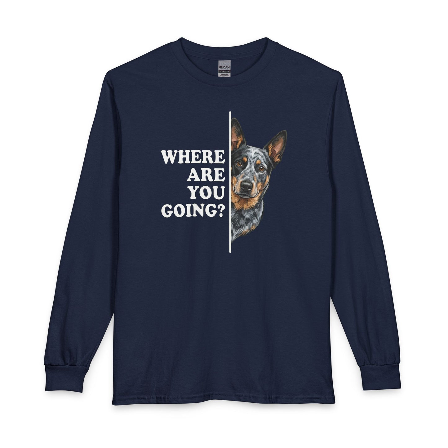 Blue Heeler Following Long Sleeve