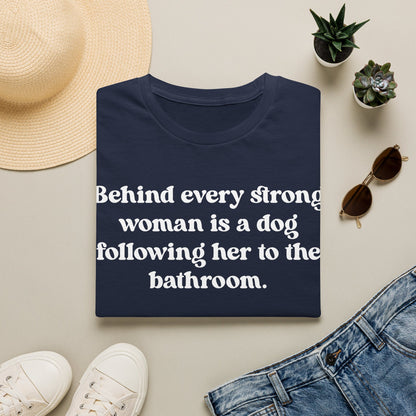 Strong Dog Woman