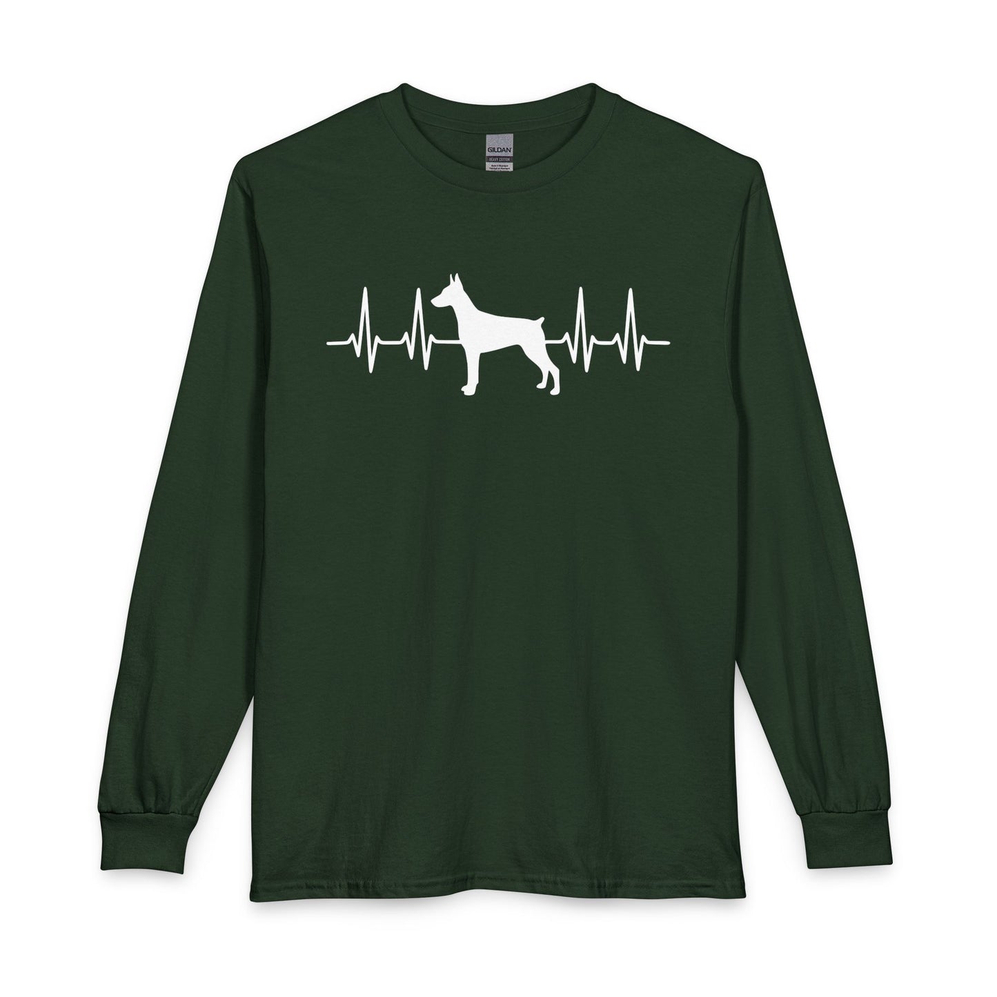 Doberman Heartbeat Long Sleeve