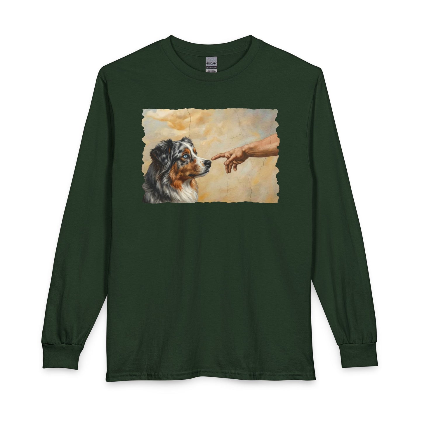 God Creates Australian Shepherd Long Sleeve