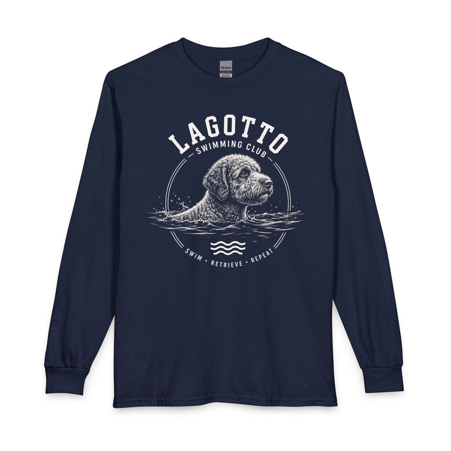 Lagotto Swimming Club Long Sleeve Navy