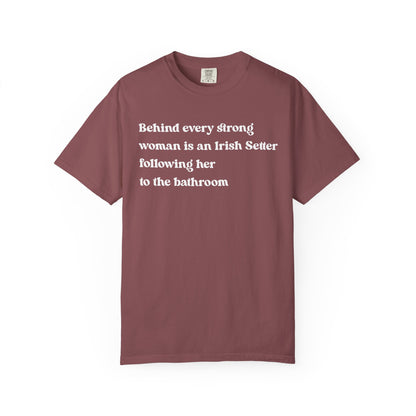 Irish Setter Strong Woman Premium Tee