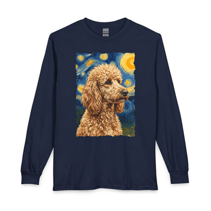 Standard Poodle Van Gogh Apricot Long Sleeve