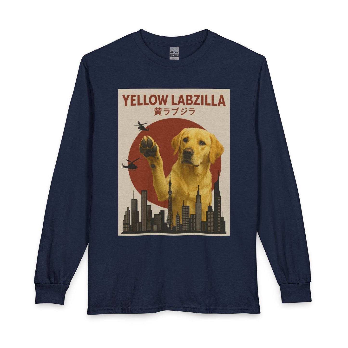 Yellow Labzilla Long Sleeve