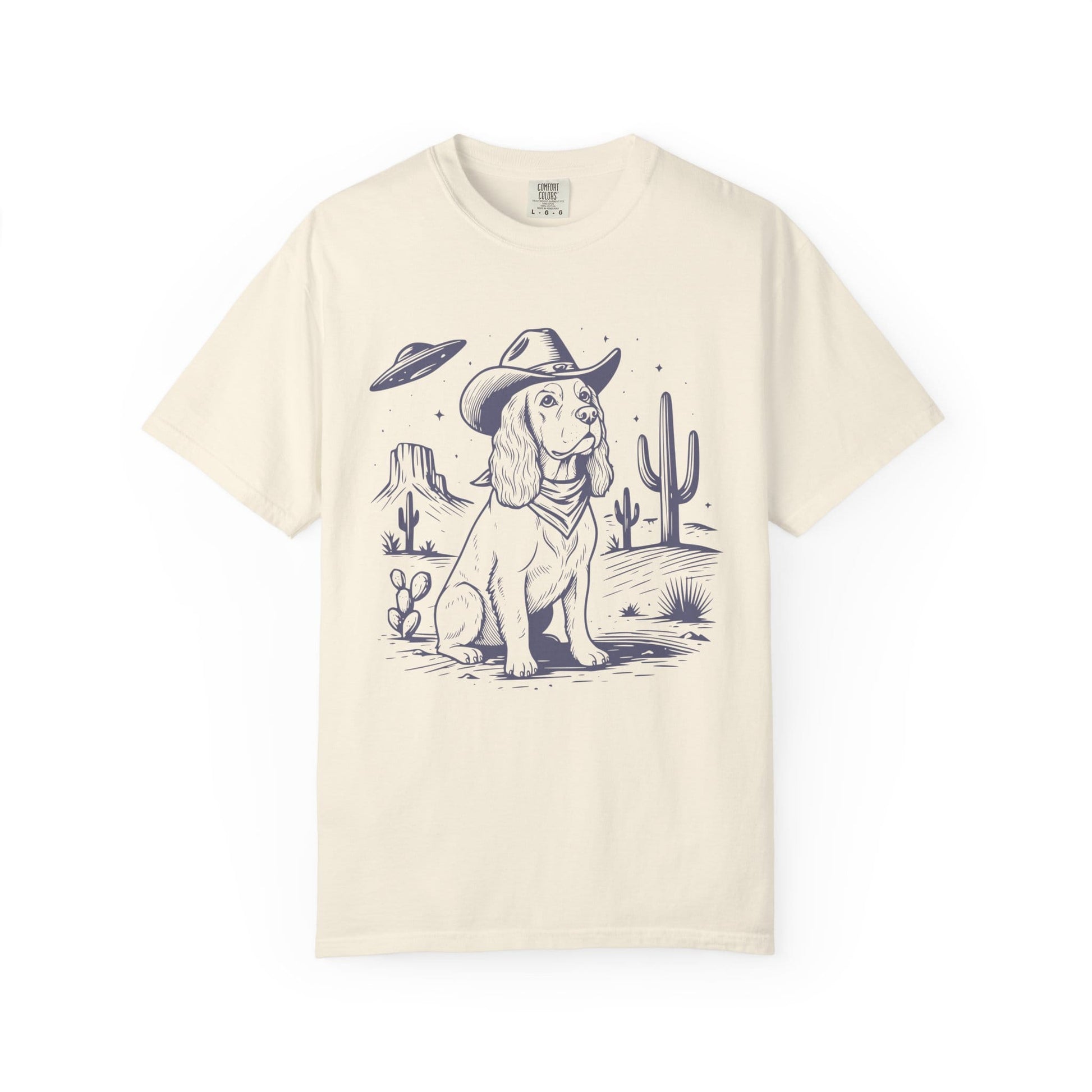 Cocker Spaniel Cowboy Premium Tee