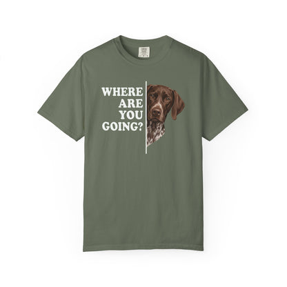 German Shorthaired Pointer Followning Premium Tee
