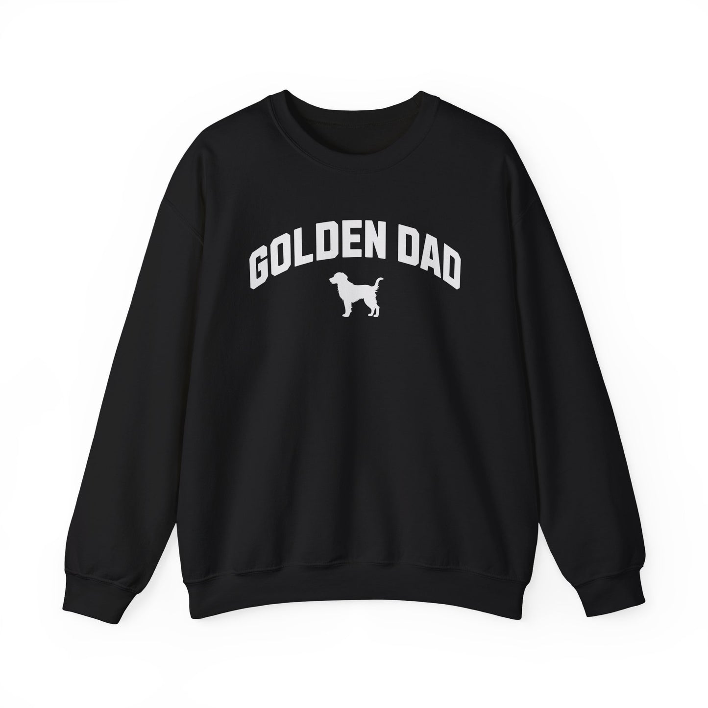 Golden Dad Crewneck Sweatshirt Black