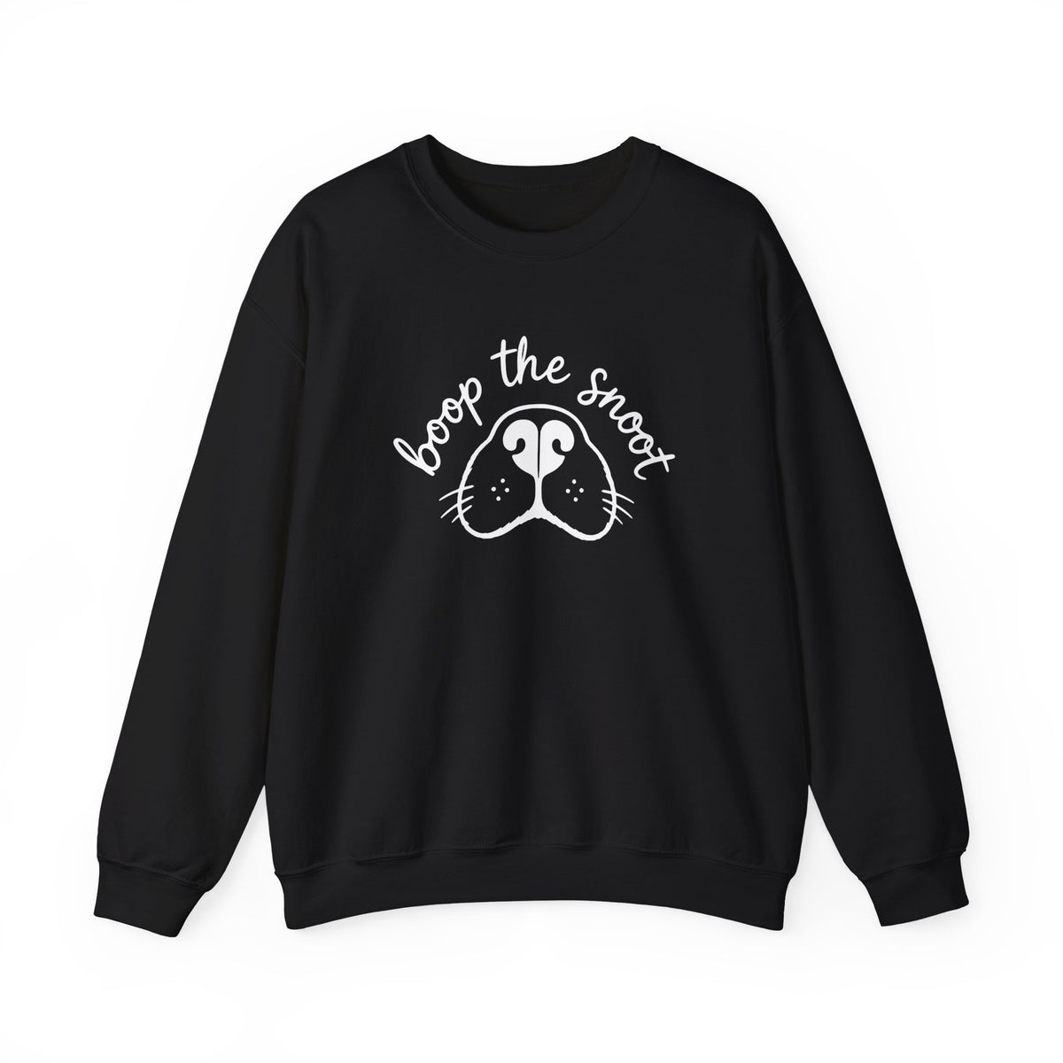 Boop the Snoot Crewneck Sweatshirt Black