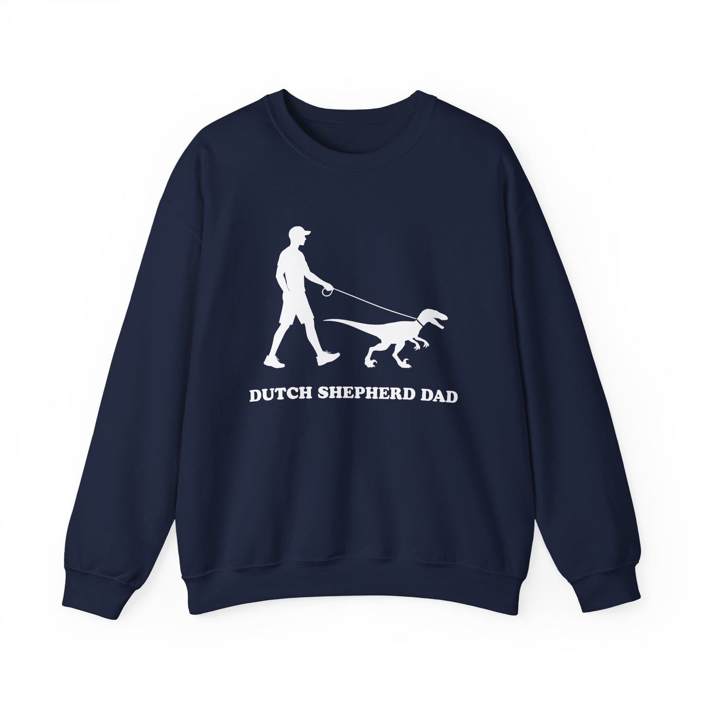Dutch Shepherd Dad Crewneck Sweatshirt