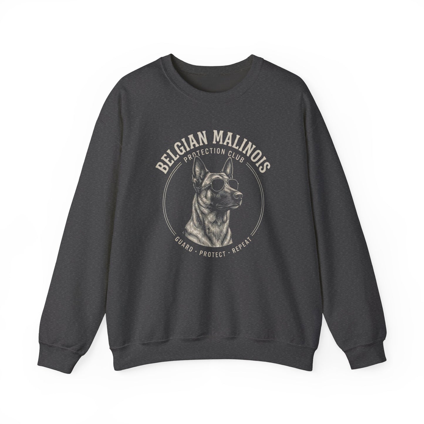 Belgian Malinois Protection Club Crewneck Sweatshirt