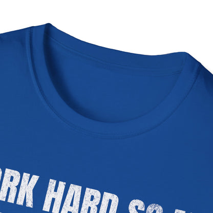 I Work Hard Labrador Tee