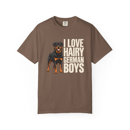 Rottweiler Hairy German Boys Premium Tee