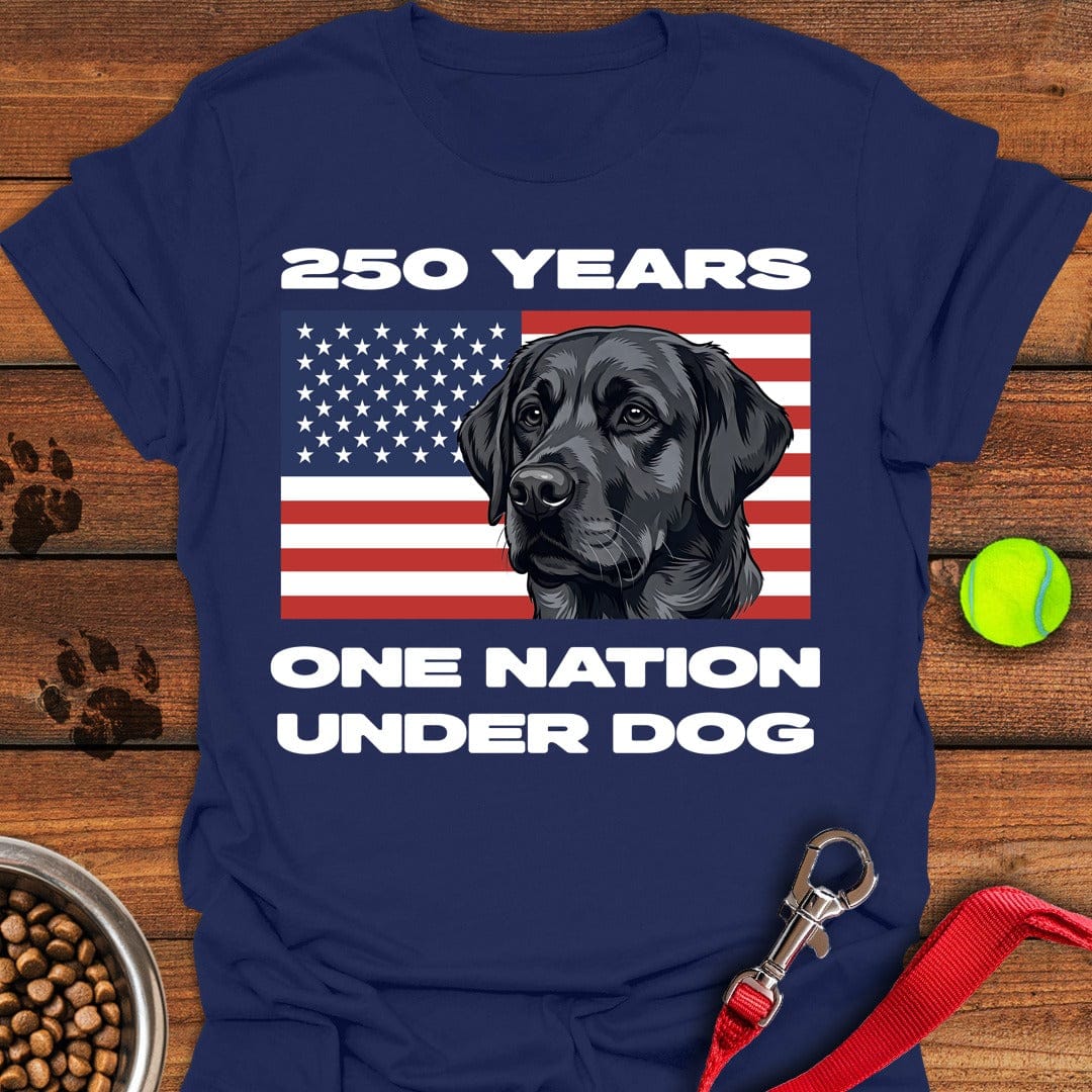 250 Years USA Black Lab Navy