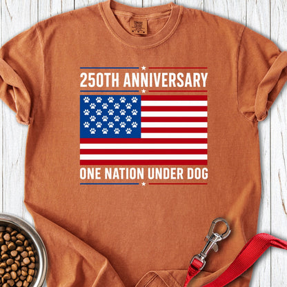 250 Years USA Dog Premium Tee Yam