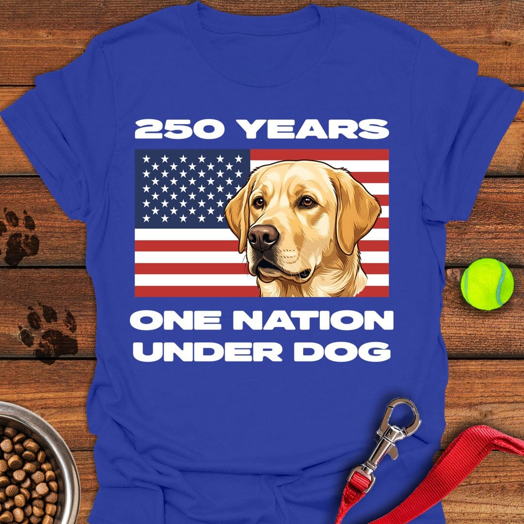 250 Years USA Yellow Lab Royal