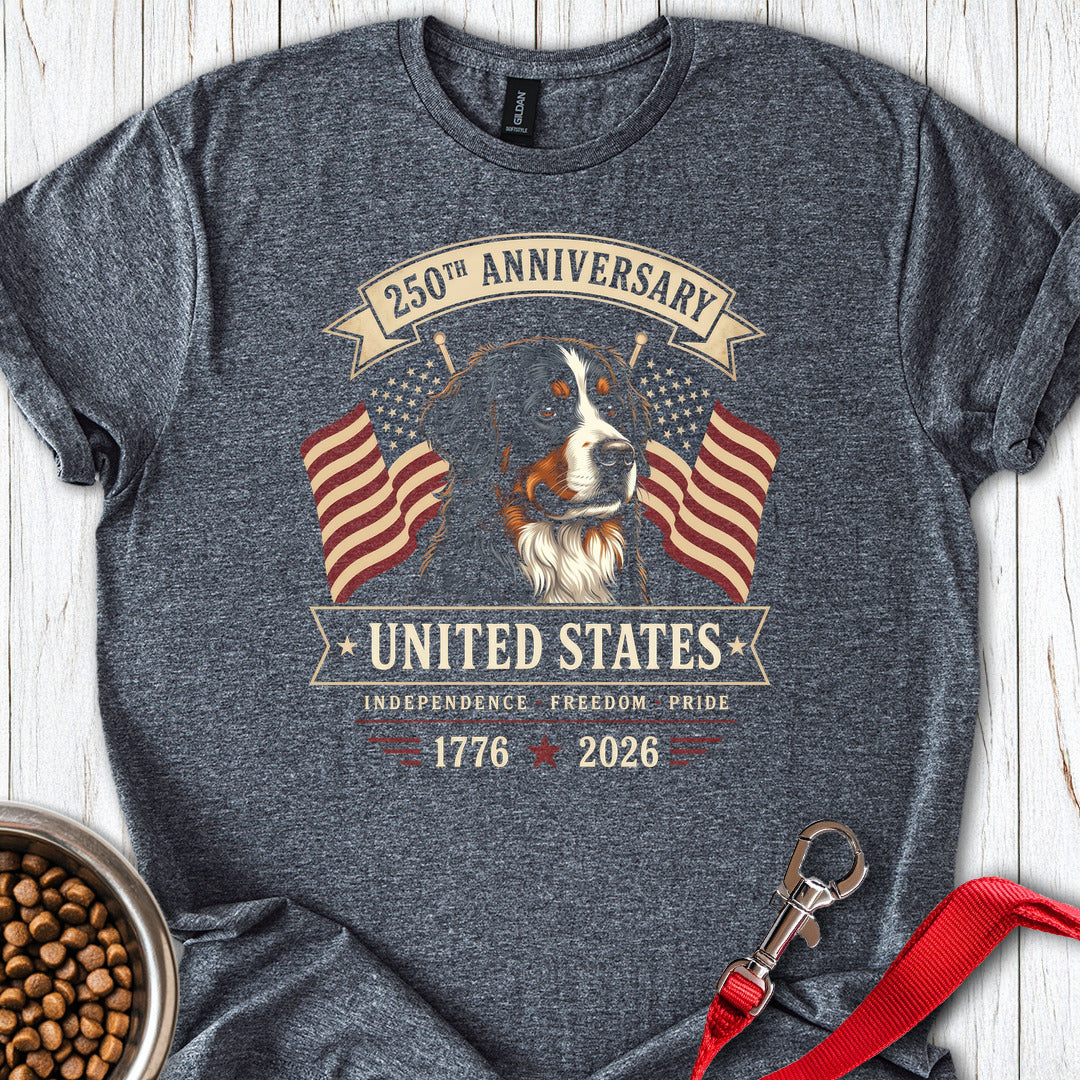 250 Years Bernese Mountain Dog Dark Heather